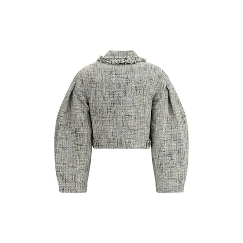 Ganni Baumwollmantel in Multicolor