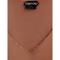 Tom Ford Orange Viskose Lang