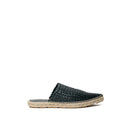 Bottega Veneta Espadrille aus grünem Leder