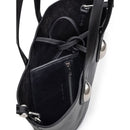 Alexander Wang Schwarze Leder-Umhängetasche