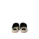 Bottega Veneta Espadrille aus grünem Leder