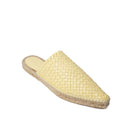 Bottega Veneta Espadrille aus gelbem Leder
