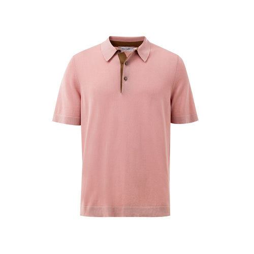 Gran Sasso Rosa cotton polo shirt