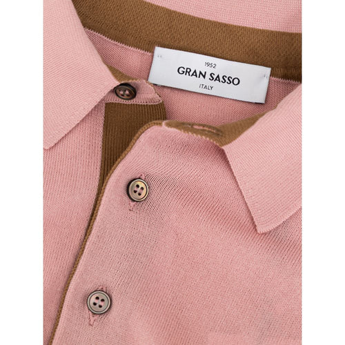 Gran Sasso Rosa cotton polo shirt