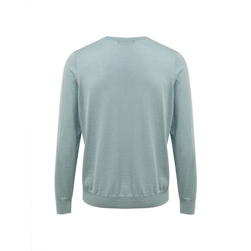 Gran Sasso Blauer Kaschmir-Pullover aus reinem Kaschmir