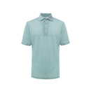 Gran Sasso polo shirt in blue linen