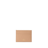 Balenciaga Beige Leder Kartenhalter