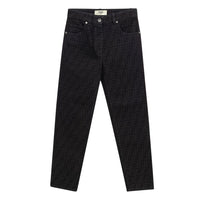 Fendi Schwarze Baumwolljeans Denim