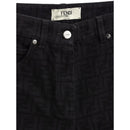 Fendi Schwarze Baumwolljeans Denim