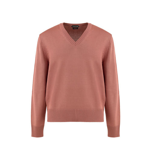 Tom Ford Seiden-Sweatshirt in Zartrosa
