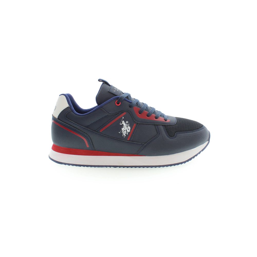 U.S. POLO ASSN. Blauer Polyester Sneaker