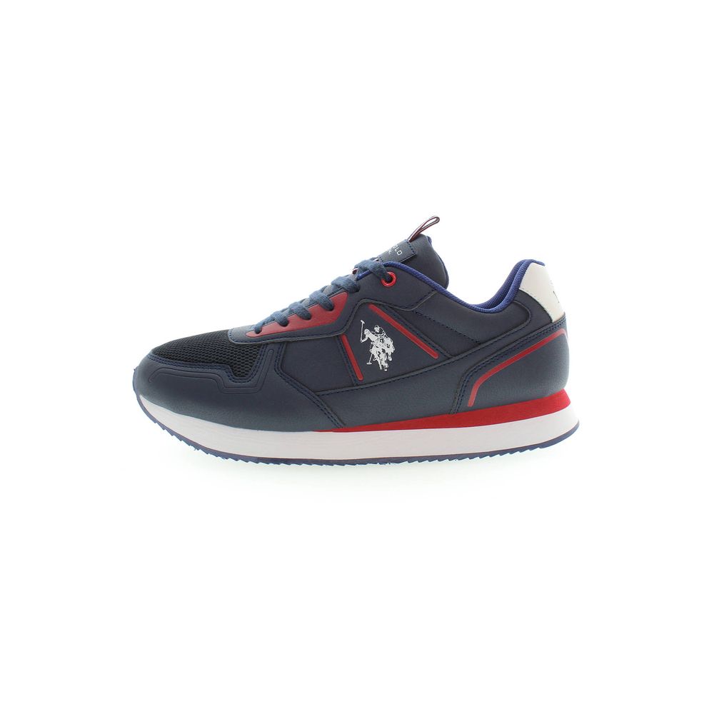 U.S. POLO ASSN. Blauer Polyester Sneaker