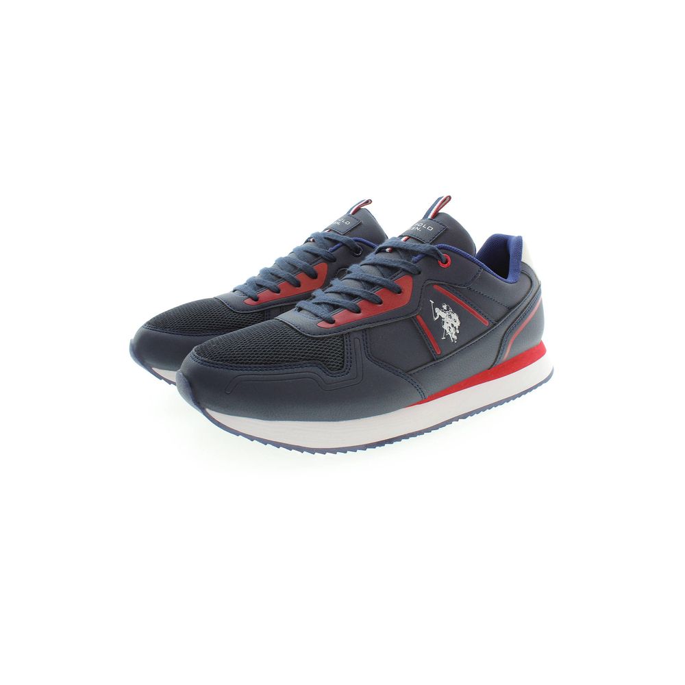 U.S. POLO ASSN. Blauer Polyester Sneaker