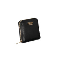 Guess Jeans Schwarzes Portemonnaie aus Polyethylen