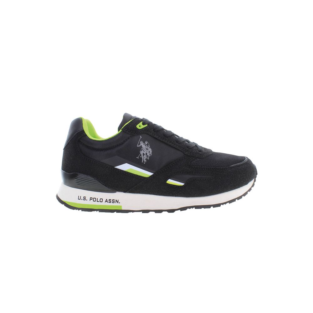 U.S. POLO ASSN. Schwarzer Polyester Sneaker