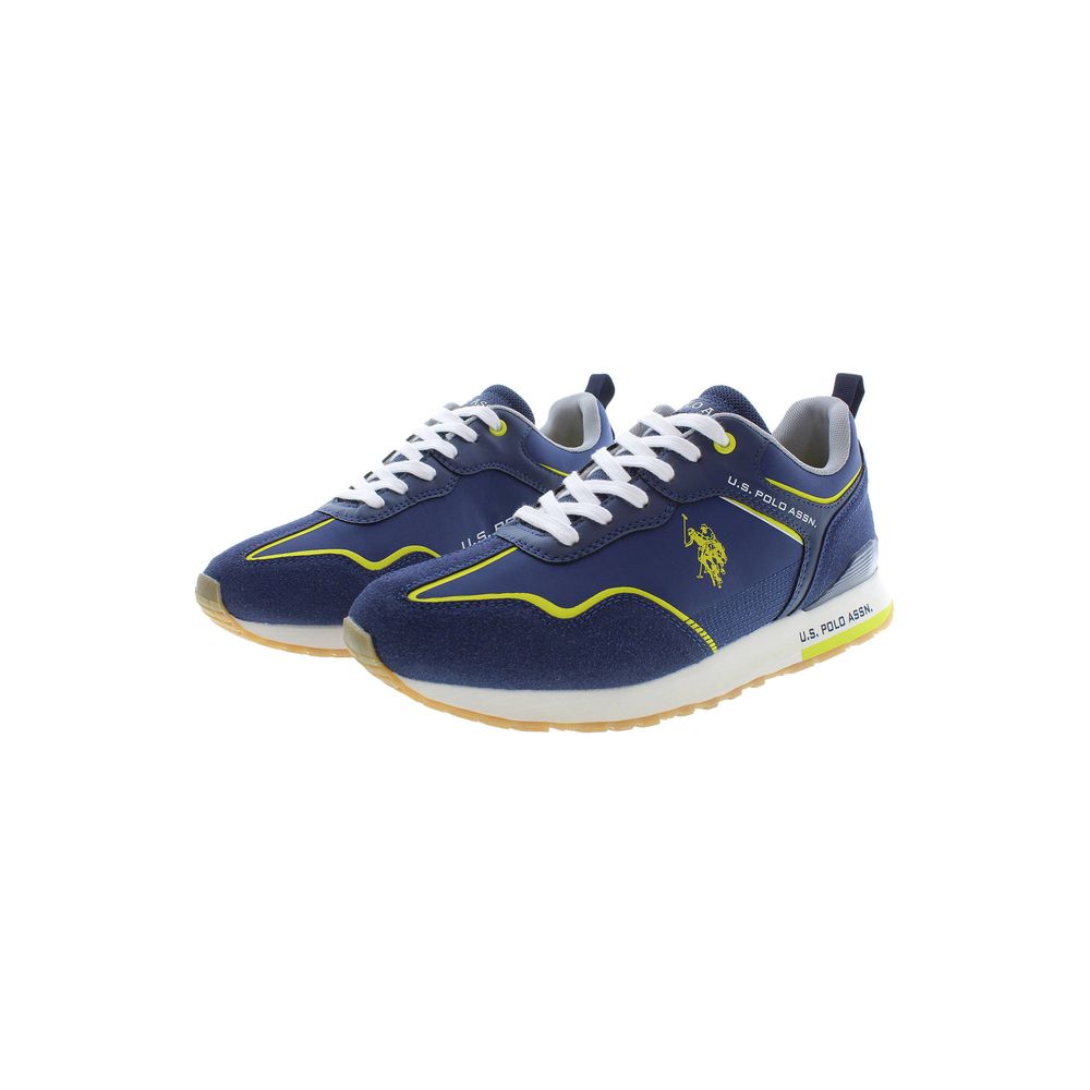 U.S. POLO ASSN. Blauer Polyester Sneaker