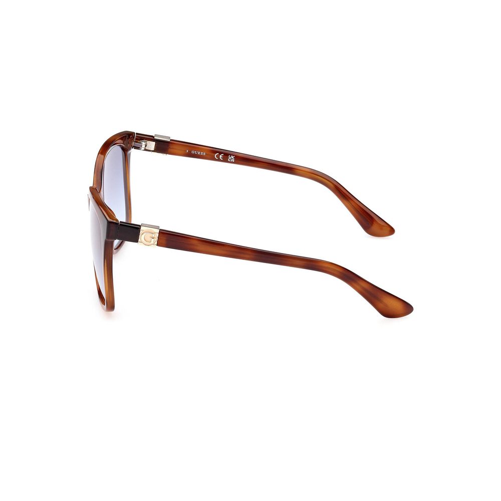 Guess Jeans Braun gespritzte Sonnenbrille