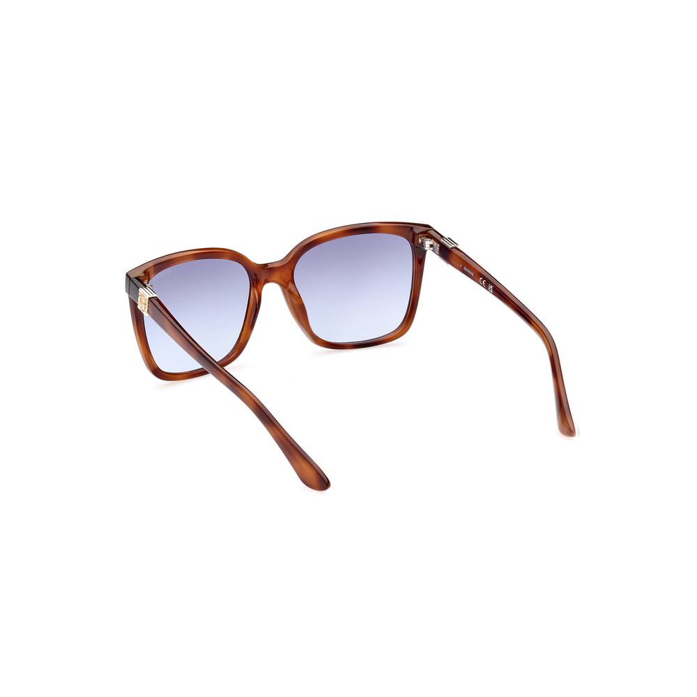 Guess Jeans Braun gespritzte Sonnenbrille