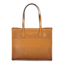 Guess Jeans Braune Polyethylen-Handtasche