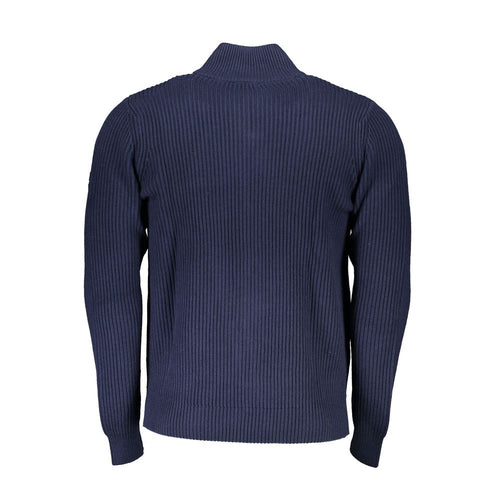 North Sails Blauer Baumwollpullover