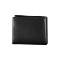 Guess Jeans Schwarzes Leder Portemonnaie