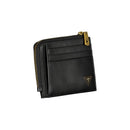 Guess Jeans Schwarzes Leder Portemonnaie