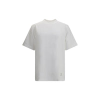 Thom Browne Weißes Baumwoll-T-Shirt