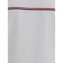 Thom Browne Weißes Baumwoll-T-Shirt