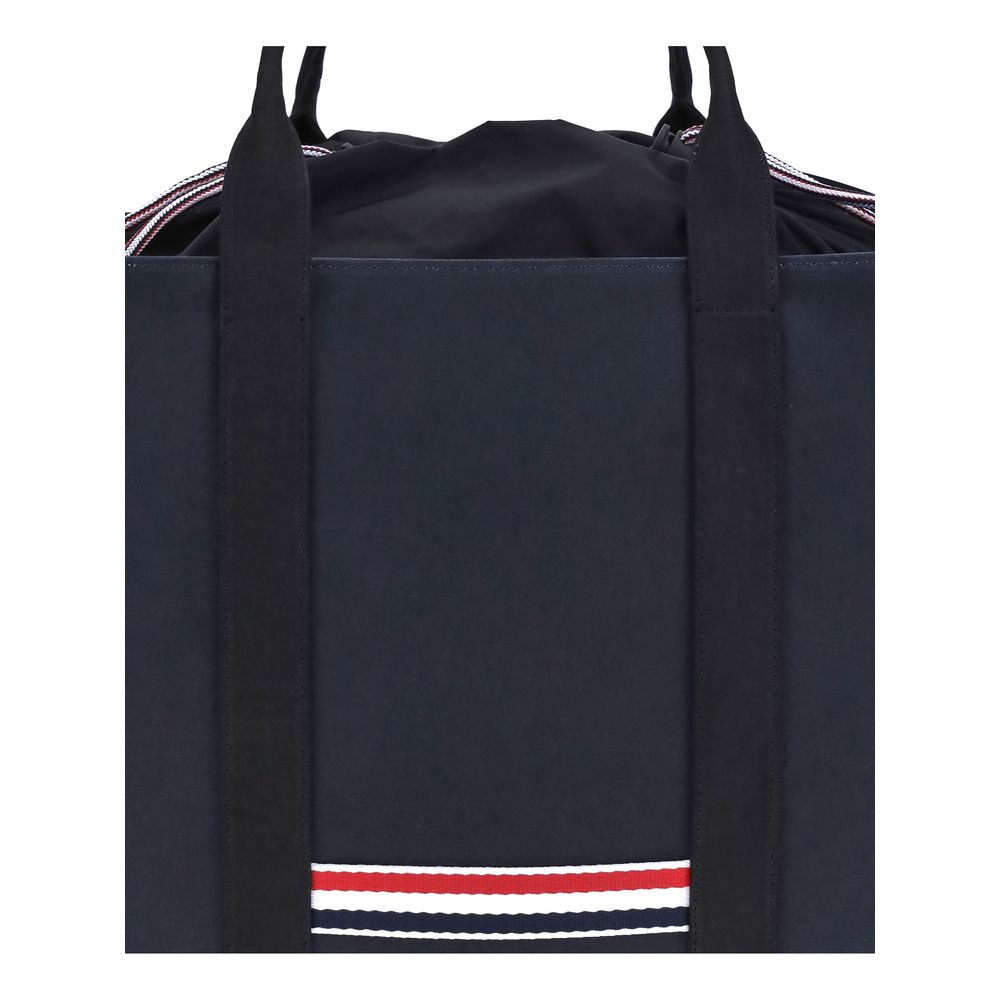 Thom Browne Handtasche aus Kalbshaut in Blau Bos Taurus