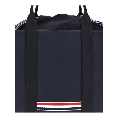 Thom Browne Handtasche aus Kalbshaut in Blau Bos Taurus