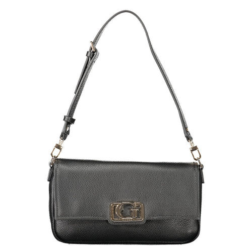 Guess Jeans Schwarz Polyethylen Frauen Handtasche