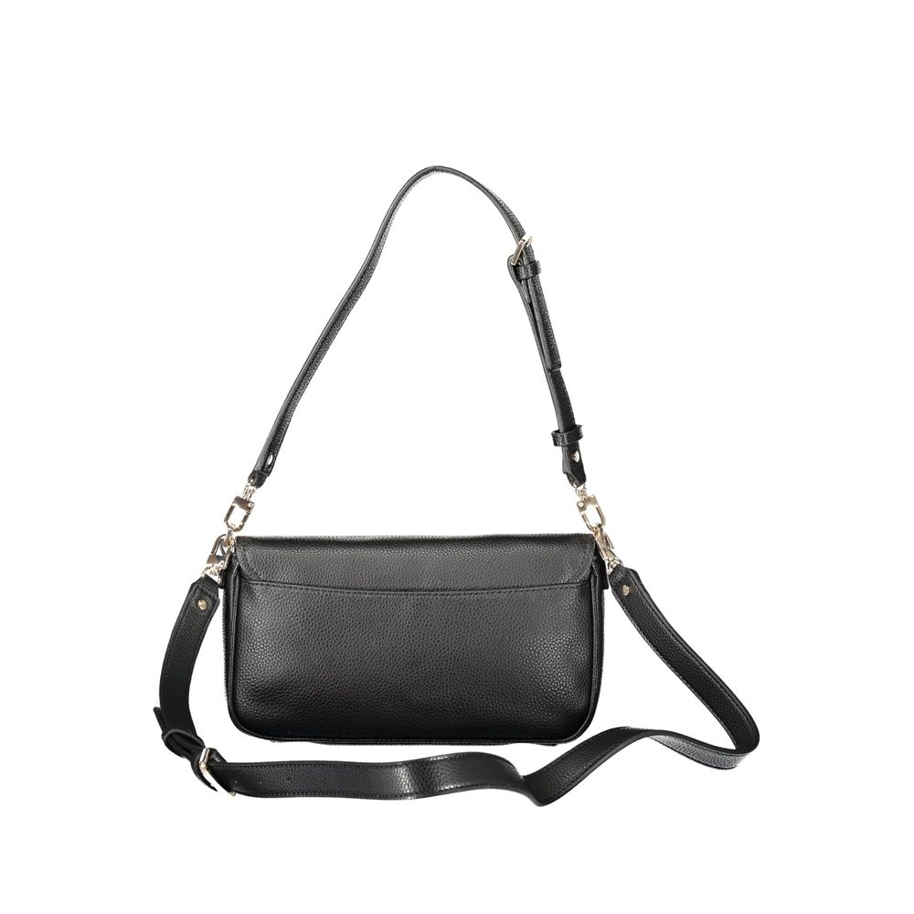 Guess Jeans Schwarz Polyethylen Frauen Handtasche
