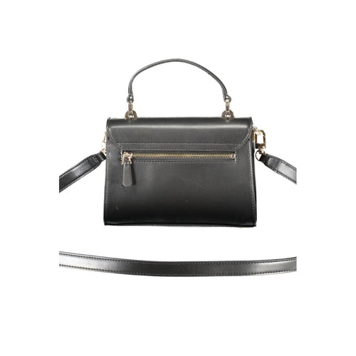 Guess Jeans Schwarz Polyethylen Frauen Handtasche