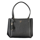 Guess Jeans Schwarz Polyethylen Frauen Handtasche