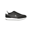 Calvin Klein Schwarzes Leder Damen Sneaker