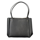 Guess Jeans Schwarz Polyethylen Frauen Handtasche