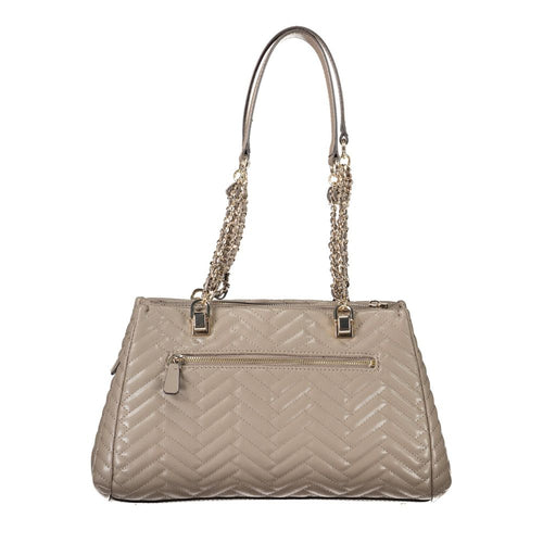 Guess Jeans Braun Polyethylen Frauen Handtasche