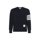 Thom Browne Baumwoll-Sweatshirt in Blau