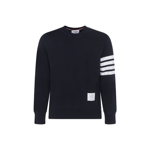 Thom Browne Baumwoll-Sweatshirt in Blau