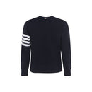 Thom Browne Baumwoll-Sweatshirt in Blau