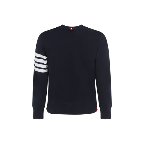 Thom Browne Baumwoll-Sweatshirt in Blau