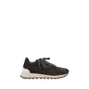 Brunello Cucinelli Black Rubber Platform Sneakers