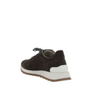 Brunello Cucinelli Black Rubber Platform Sneakers