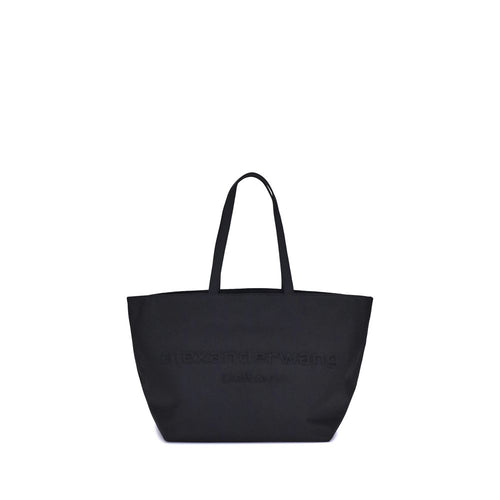 Alexander Wang Goldene Schultertasche aus Nylon