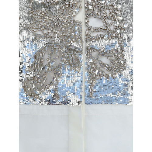 Alexander McQueen Baumwollhemd in Weiß