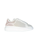 Alexander McQueen Übergroße gepunktete Cut-Out-Sneakers