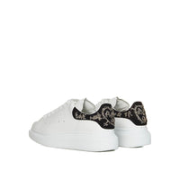 Alexander McQueen Turnschuhe aus Leder in Übergröße