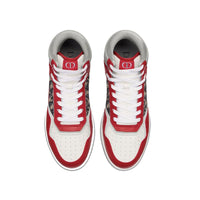 Dior Schräge High-Top-Sneakers