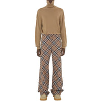 Burberry Karo-Hose aus Wollmischung