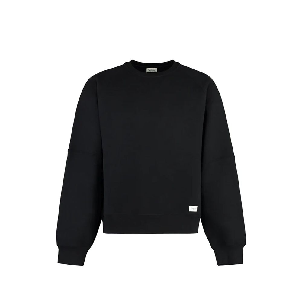 Saint Laurent Logo-Sweatshirt aus Baumwolle
